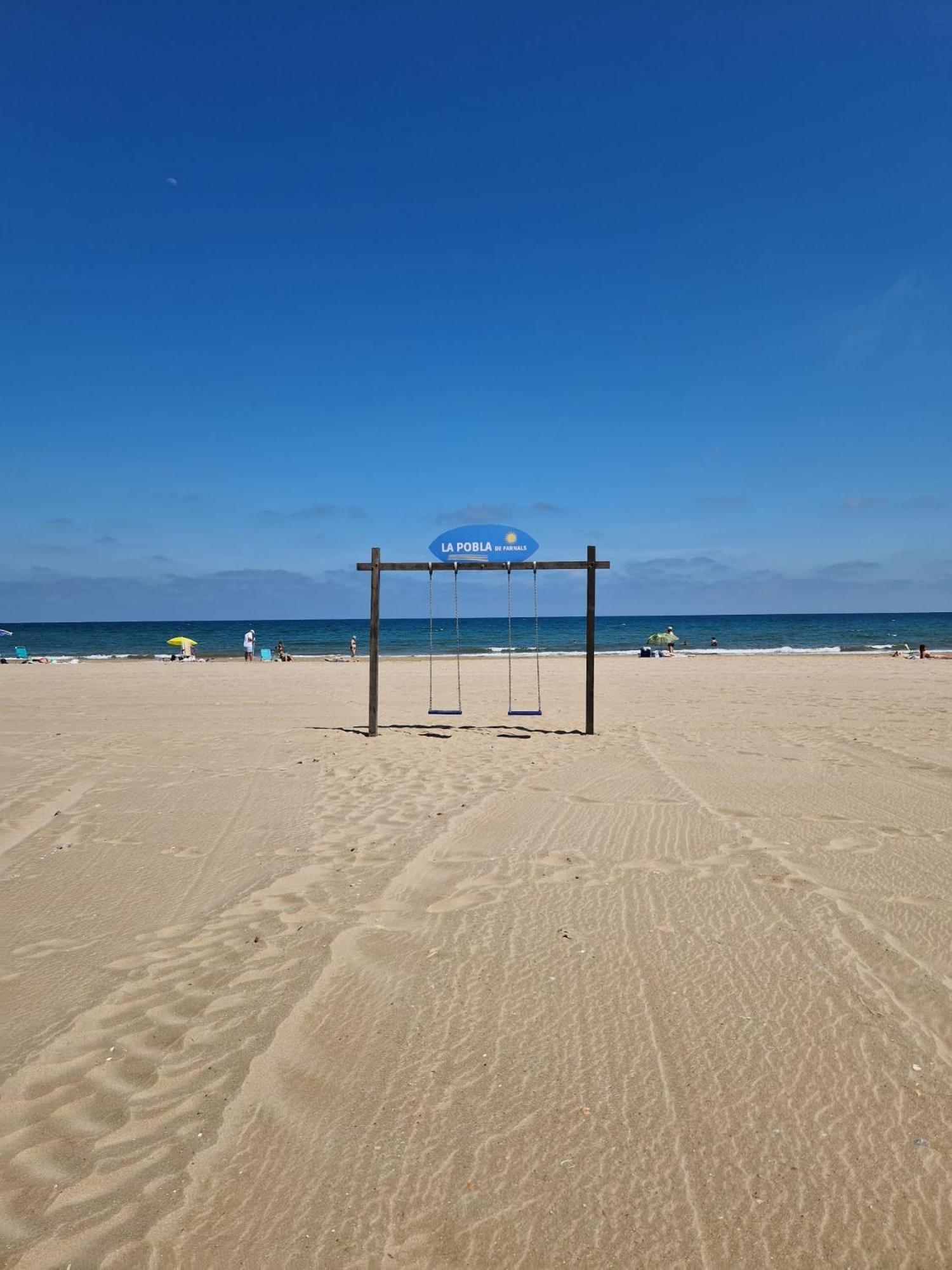 Apartamento Barbacoa, Piscina Y Playa Puebla de Farnals Exteriér fotografie