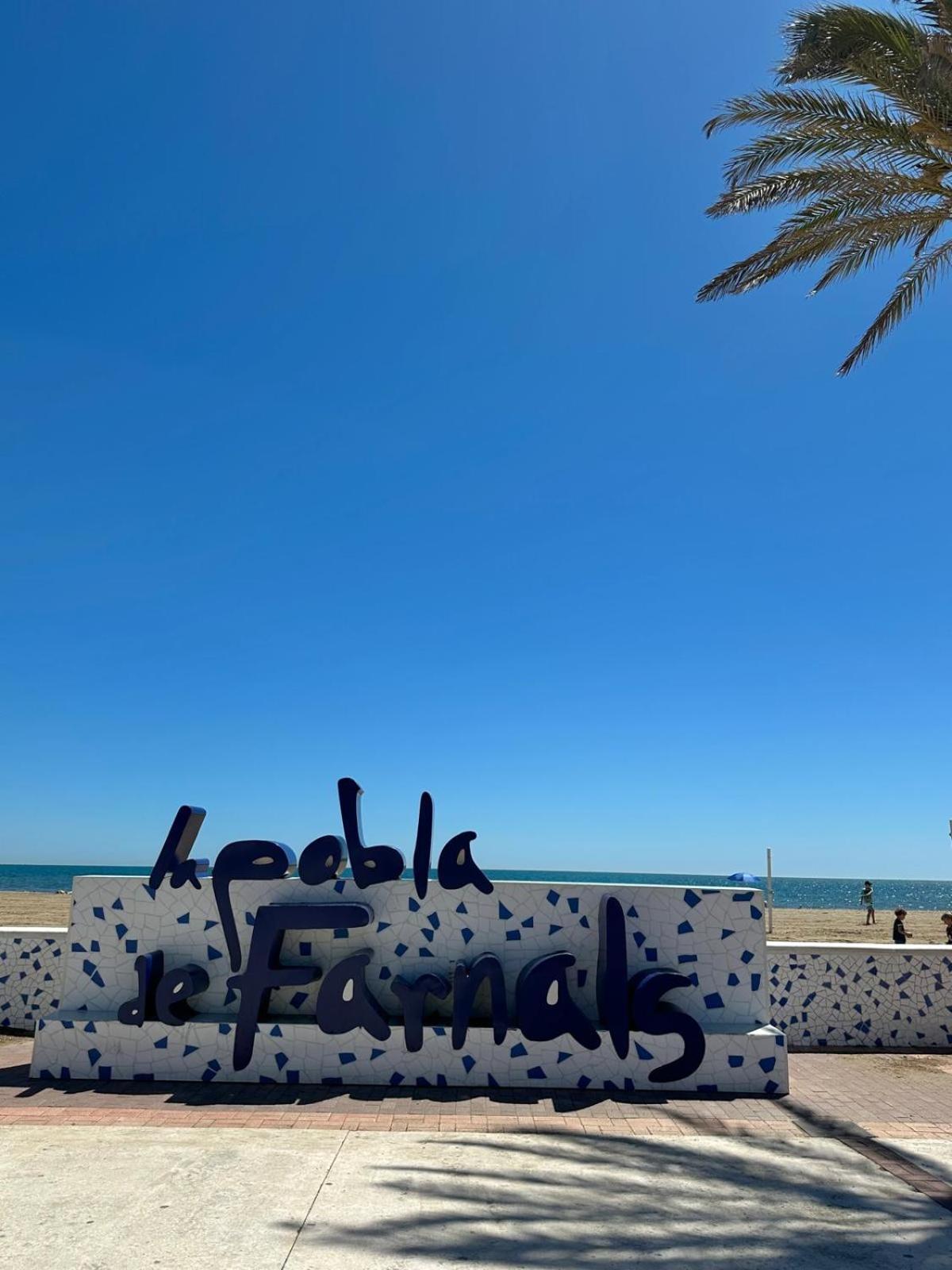 Apartamento Barbacoa, Piscina Y Playa Puebla de Farnals Exteriér fotografie